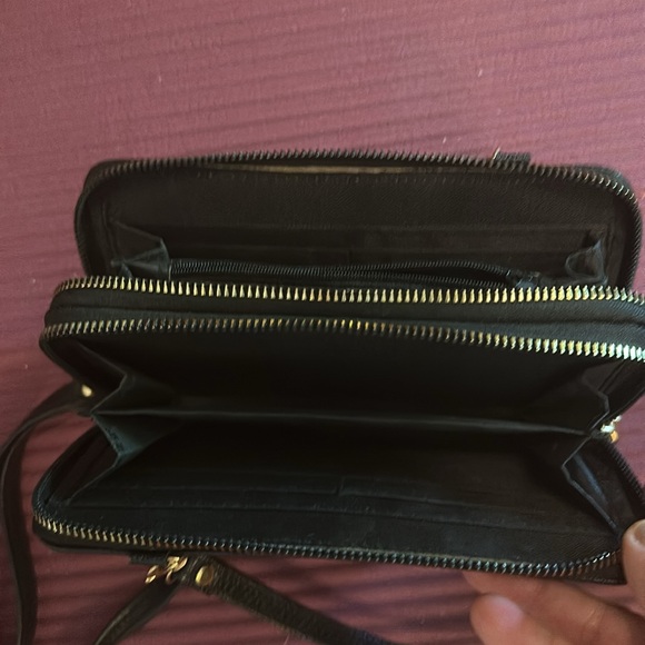 Rebecca and Rifka Double Zip Cross Body Bag - Picture 3 of 5